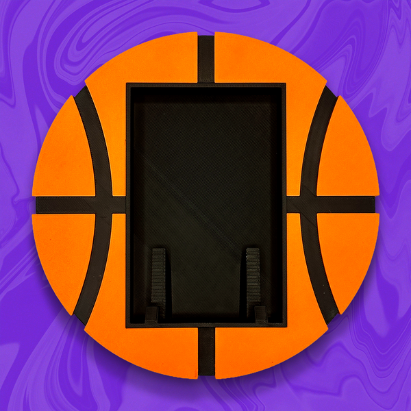Basketball Graded Card Display | PSA CGC BGS Wall Mount | 3D Printed Sports Card Slab Holder