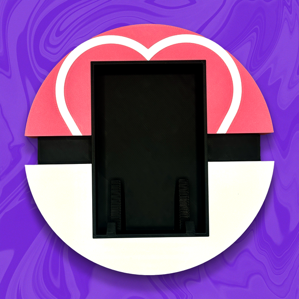 Love Ball Graded Card Display | PSA CGC BGS Wall Mount | 3D Printed Pokemon Slab Holder