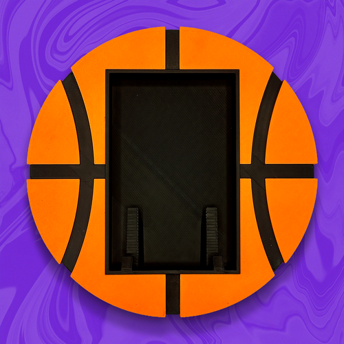 Basketball Graded Card Display | PSA CGC BGS Wall Mount | 3D Printed Sports Card Slab Holder