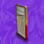 Gold/Red Gradient Relix Armor Slab Case | PSA, CGC, TAG & SGC | Graded Card Case