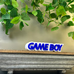 Game Boy Logo 3D Printed Sign | Gaming Desk & Home Decor