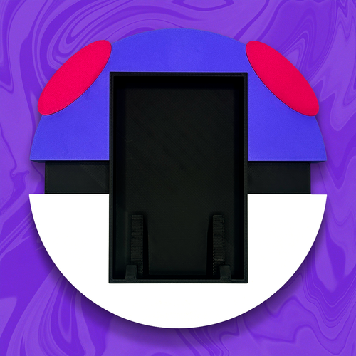 Master Ball Graded Card Display | PSA CGC BGS Wall Mount | 3D Printed Pokemon Slab Holder