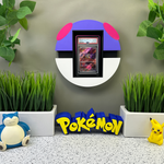 Master Ball Graded Card Display | PSA CGC BGS Wall Mount | 3D Printed Pokemon Slab Holder