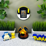 Ultra Ball Toploader Display | Raw Card Wall Mount | 3D Printed Pokemon Toploader Holder