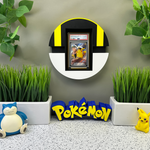 Ultra Ball Graded Card Display | PSA CGC BGS Wall Mount | 3D Printed Pokemon Slab Holder
